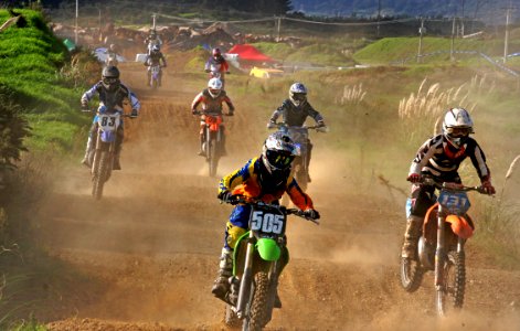MotoX racing.