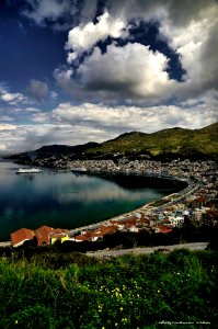Samos Town by Nikos Hatziiakovou