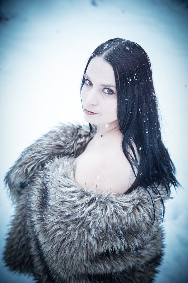 Portrait model face