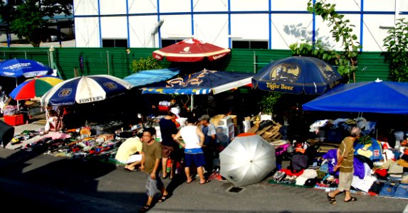 Sungei Road Thieves Market Singapore. photo