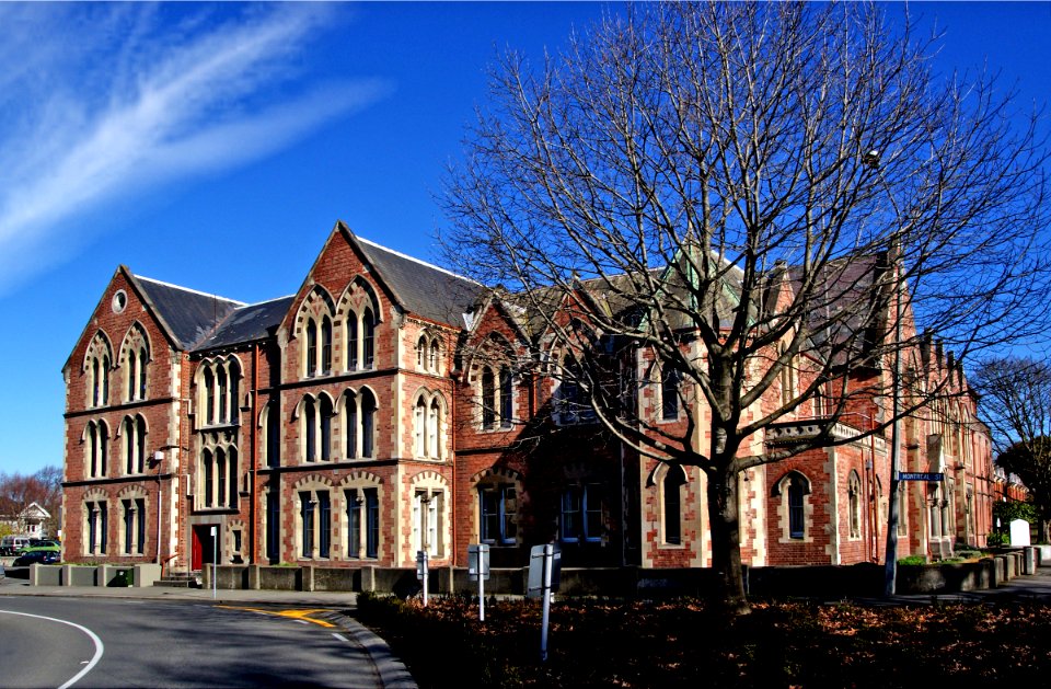 Former Christchurch  Girls High School.