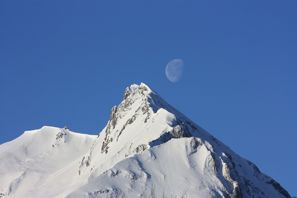 Landscape outdoor snow