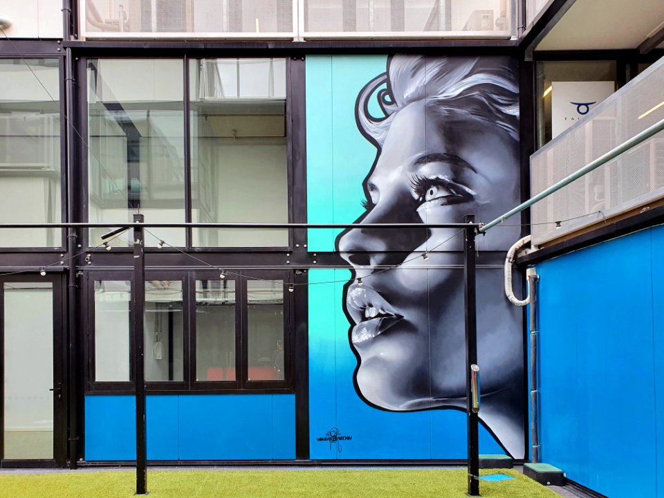 Wongi "Freak" Wilson. Mural.