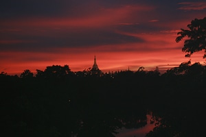 Burma buddhism pagoda