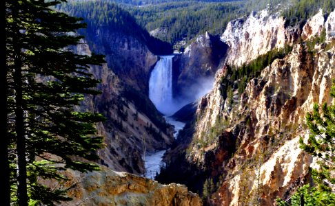 Yellowstone's Lower Falls, photo