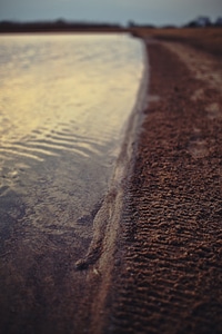 Shore sand beach
