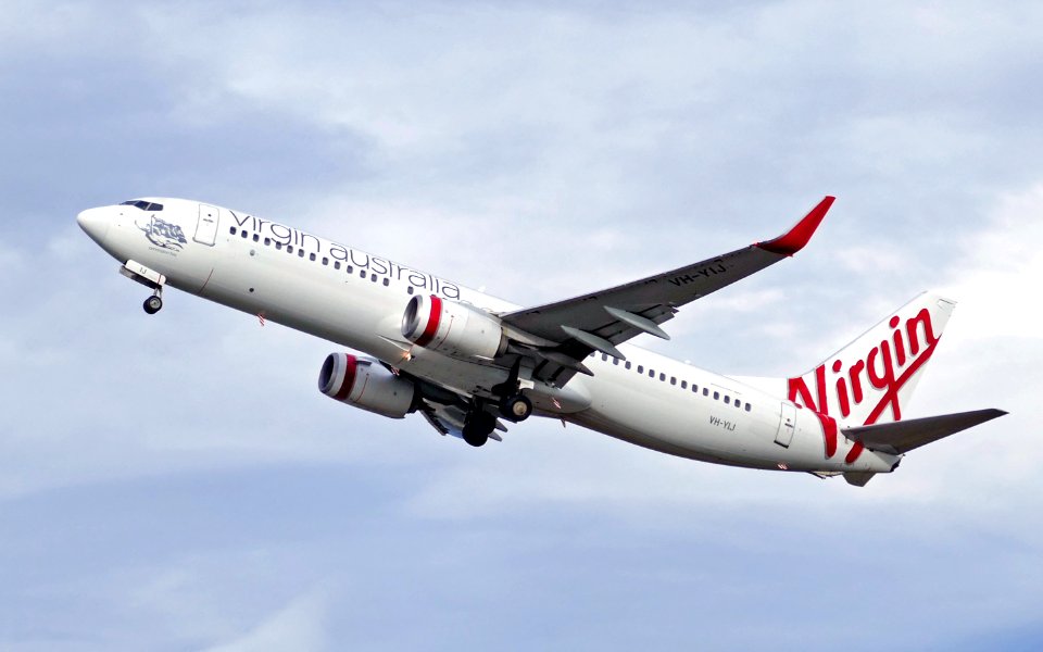 VH-YIJ Virgin Australia Boeing 737-800.