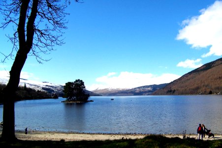 Loch Tay From Kenmore. photo