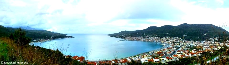 Samos Town by Panayiotis Marinakis