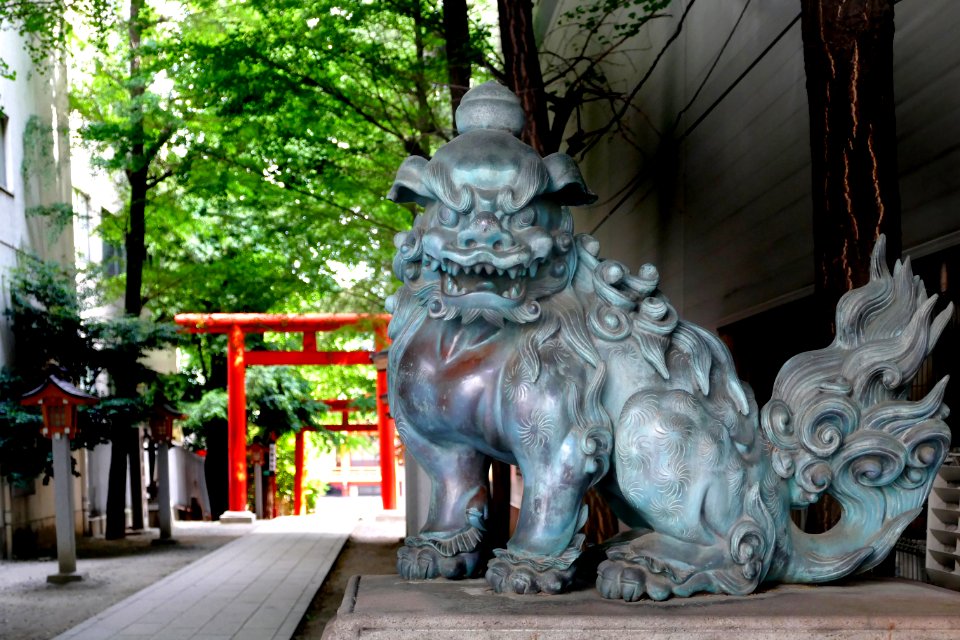 Hanazono shrine. Shinjuku. Tokyo. photo