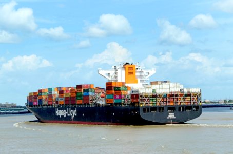 Tirua. Container ship. photo