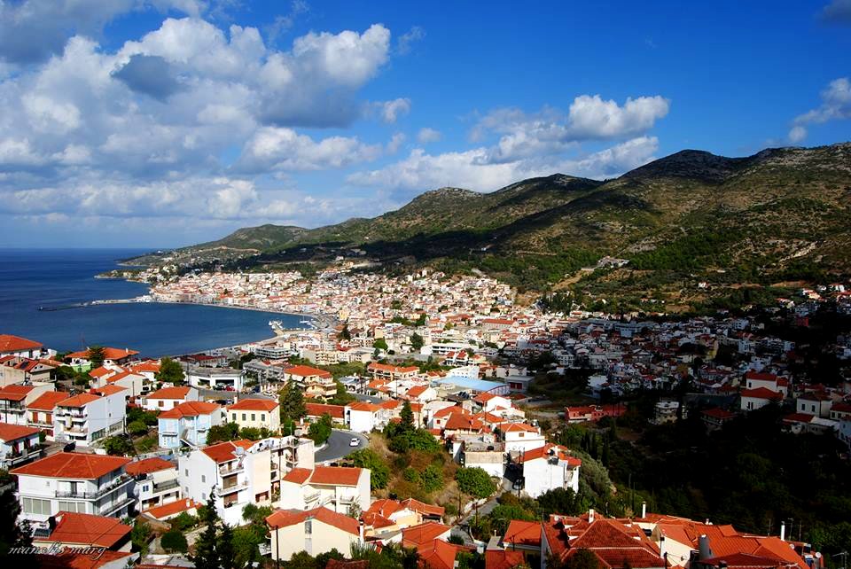 Samos Town by Manolis Marg