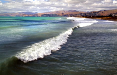 Pacific coastline NZ photo