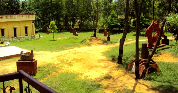 At Prakriti Bhavan, a museum of natural sculptures