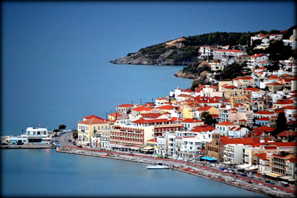 Samos Town by Dimitris Korakis
