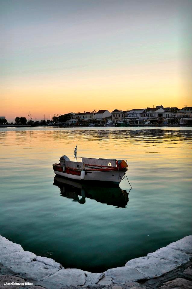 Sunset in Pytagorio
