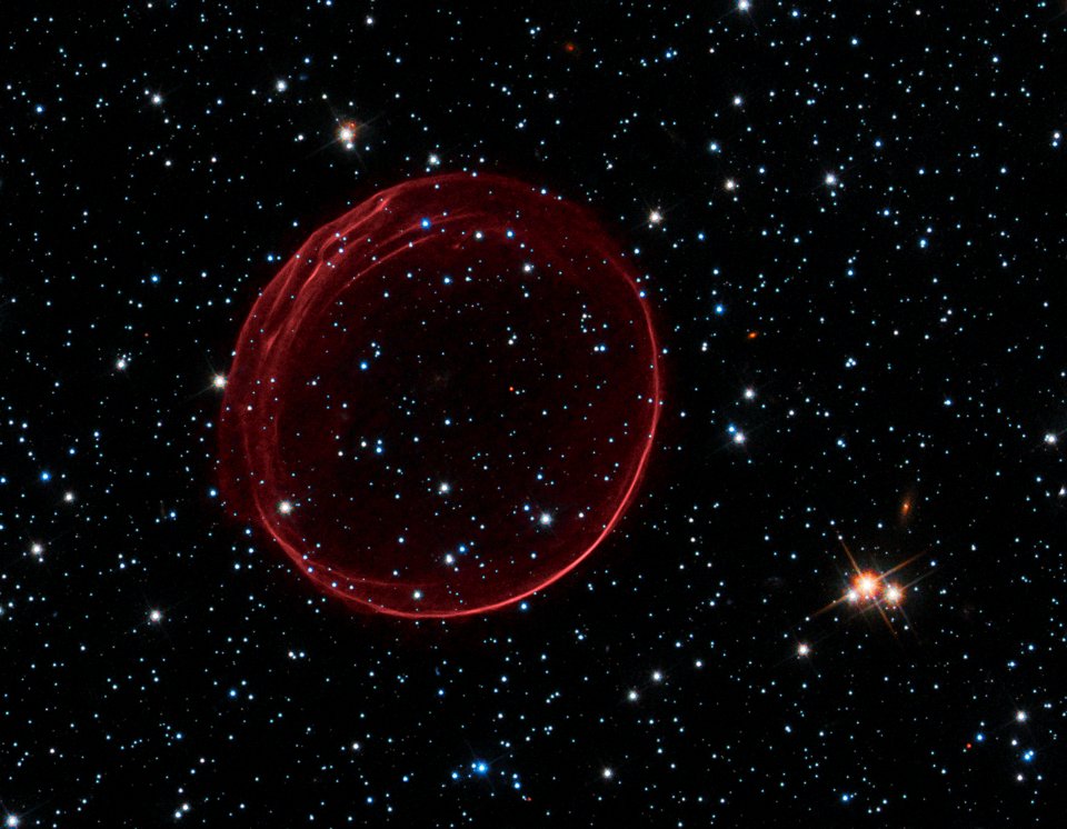 Supernova Remnant Bubble