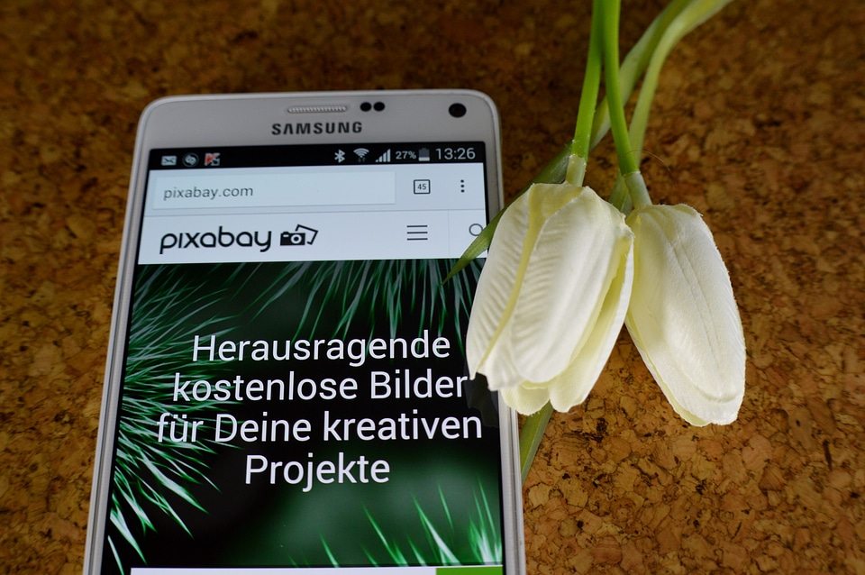 Smartphone screen samsung