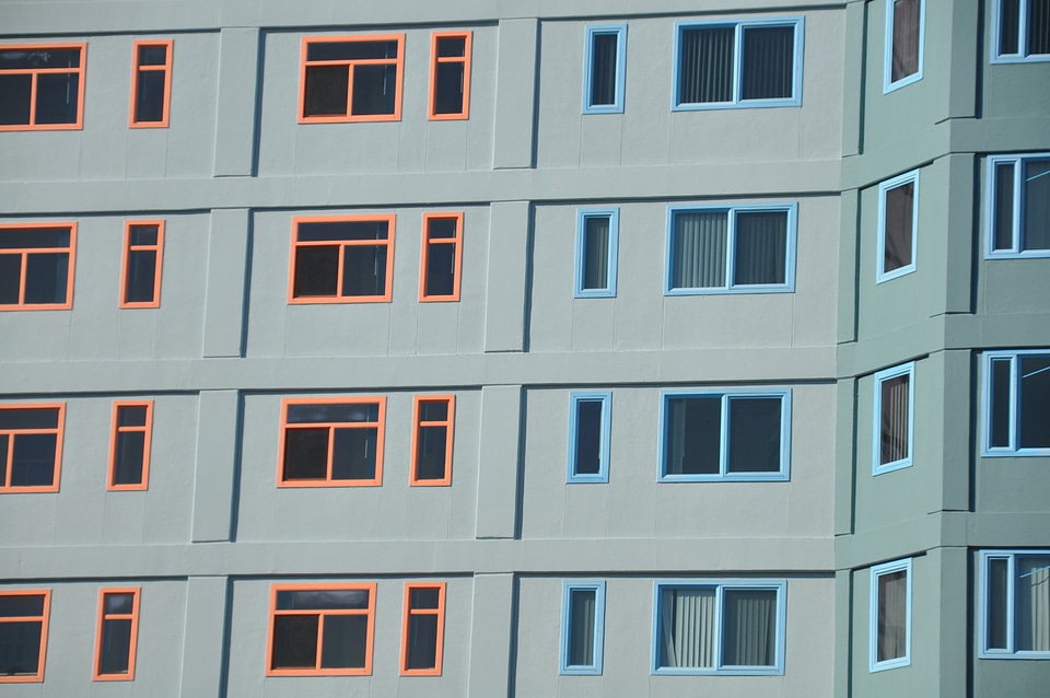 Modern view architectural