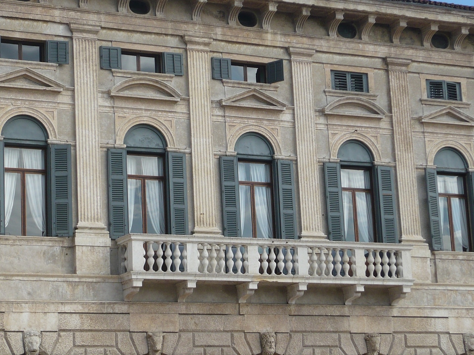 Building window balcony