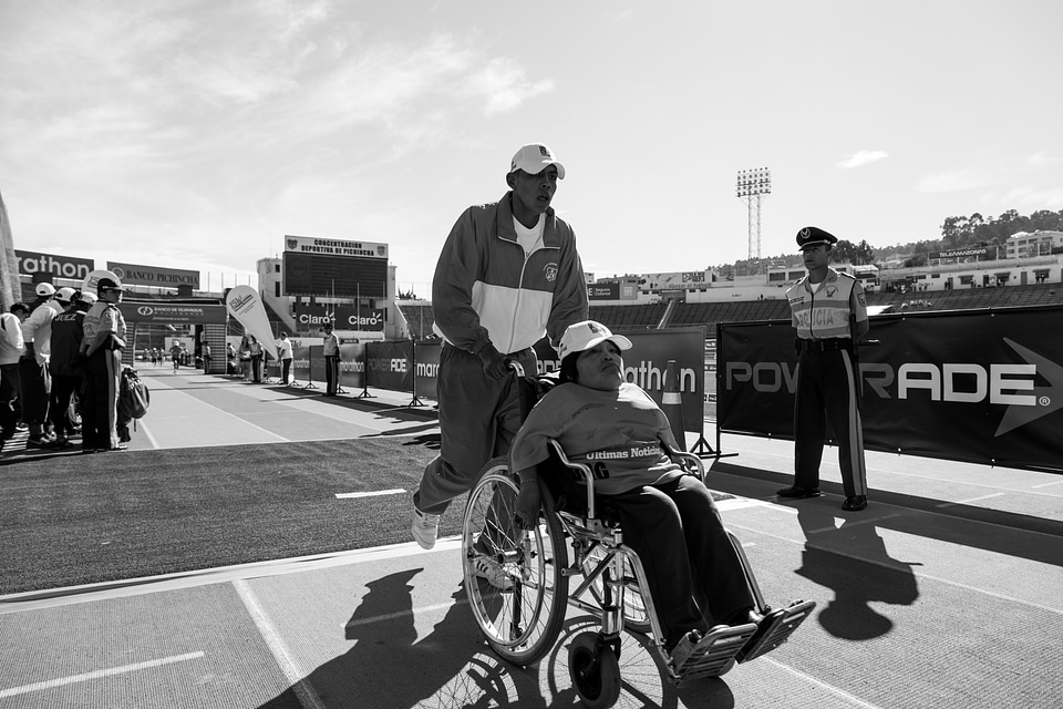 Handicapped disability athletic