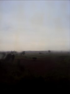 Heavy rain outside
