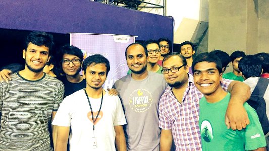 Mozillians at HackIndia 2015