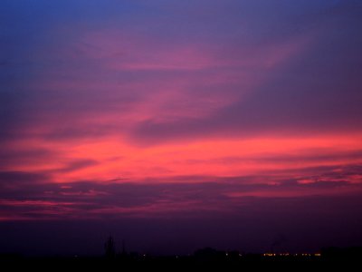 Evening clouds - Kolkata photo