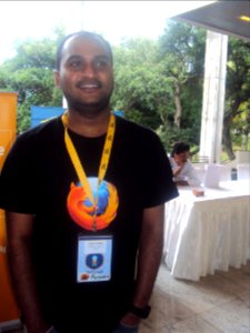 Day 2 at JSFoo 2013, Bangalore, with Mozilla photo