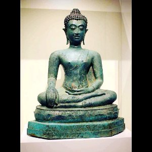 Buddha  14th century Bronze (metal) Northern Thailand Folch Collection  MEB CF 5347  @mculturesmon  #Asia #Thailand