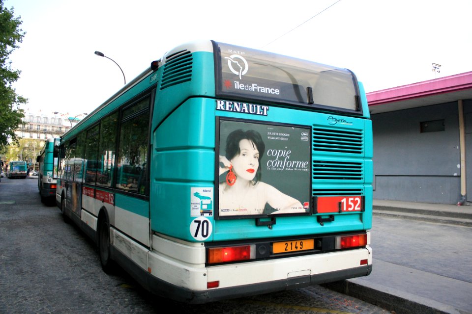 RATP - Renault Agora S (V2) n°2149 - RATP 152
