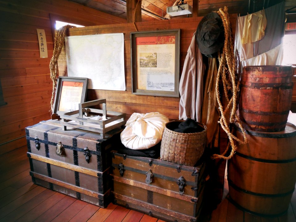 Museum Items in Chinese Bunkhouse