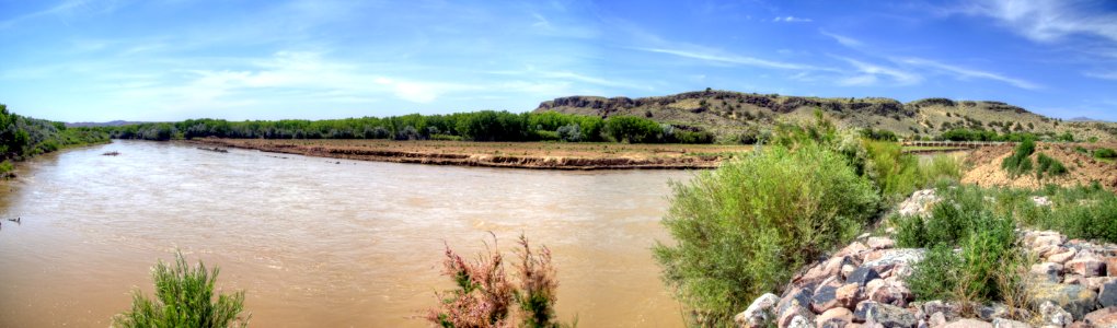 Upstream of San Acacia Diversion Dam