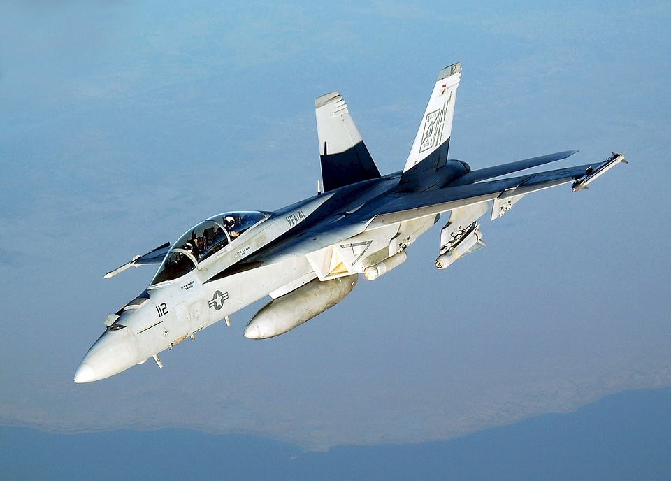 F-18 fighter airplane photo