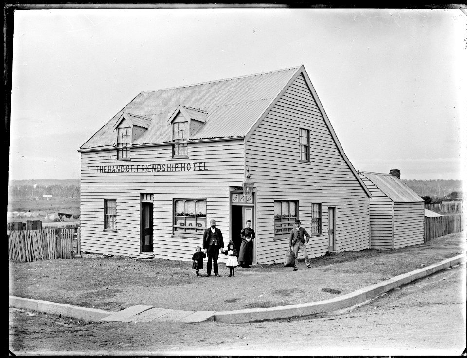Hand of Friendship Hotel, New Lambton, NSW, 19 September 1895