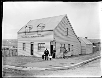 Hand of Friendship Hotel, New Lambton, NSW, 19 September 1895 photo