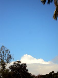 Sky behind the room at Shantiniketan Tourist Lodge