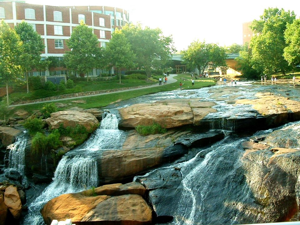 Falls Park, Greenville, SC, June 7, 2008
