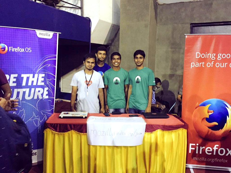 Mozillians at HackIndia 2015