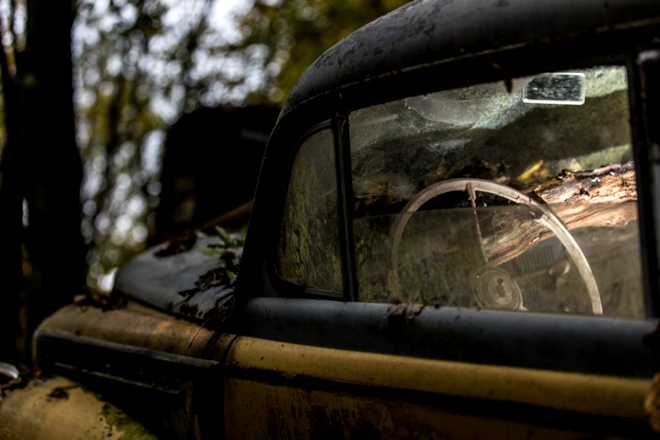 Creepy Oldtimer (royalty free)