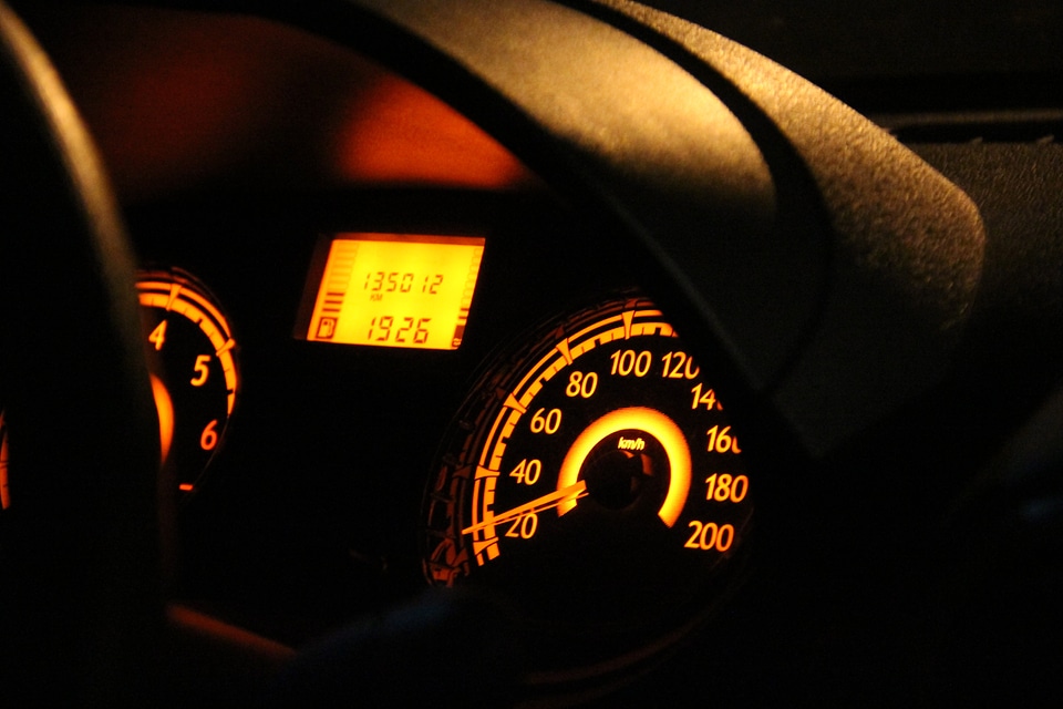 Car stopwatch panel