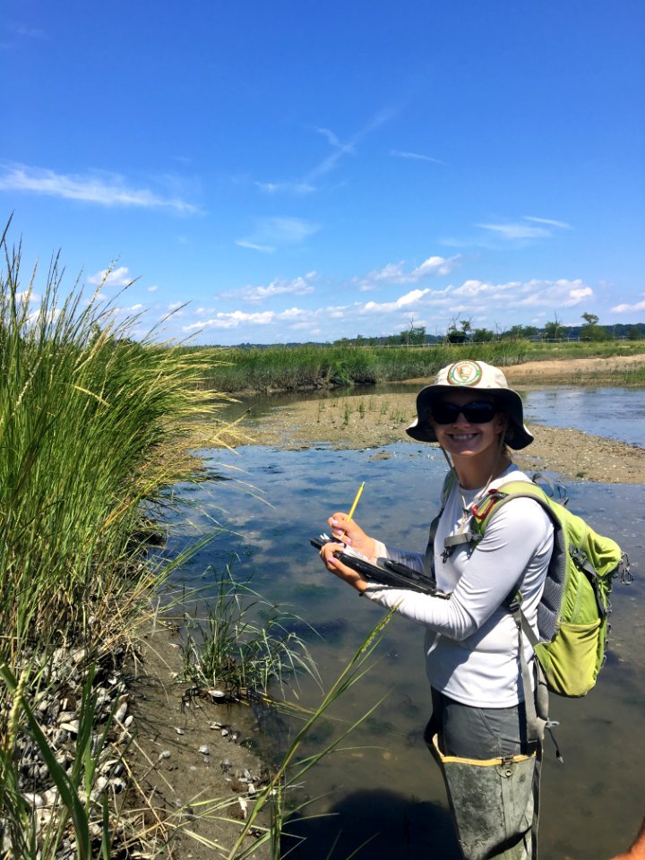 2017 NPS GIP Intern, Lauren Zeffer (NPS Photo, Daniel Cole)