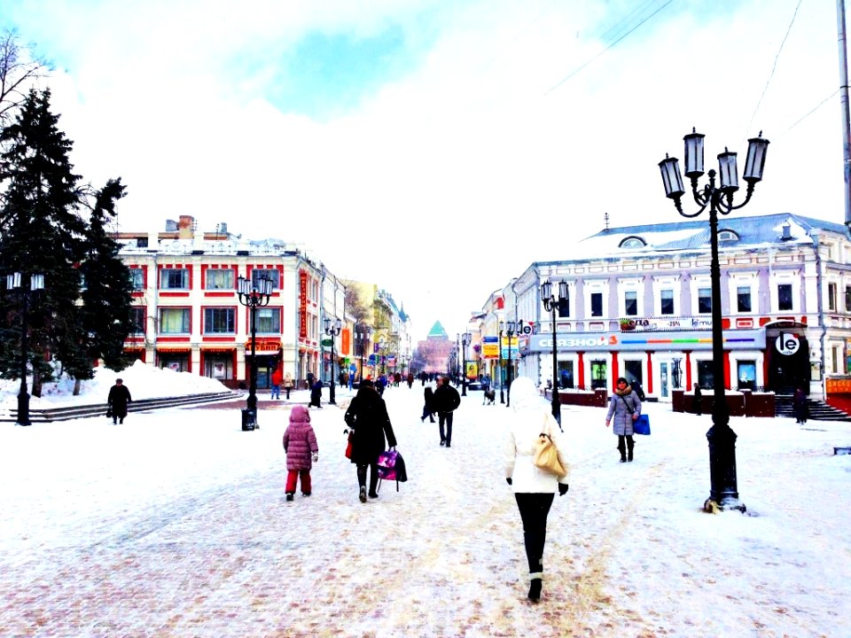 Зима на Покровке