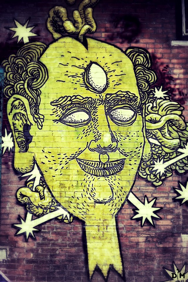 Alien Mural
