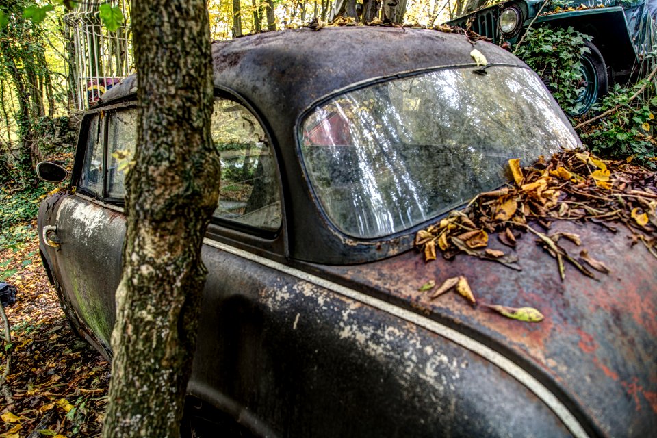 Old Car HDR #royaltyfree