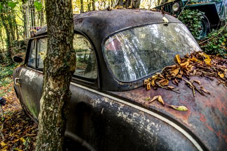 Old Car HDR #royaltyfree