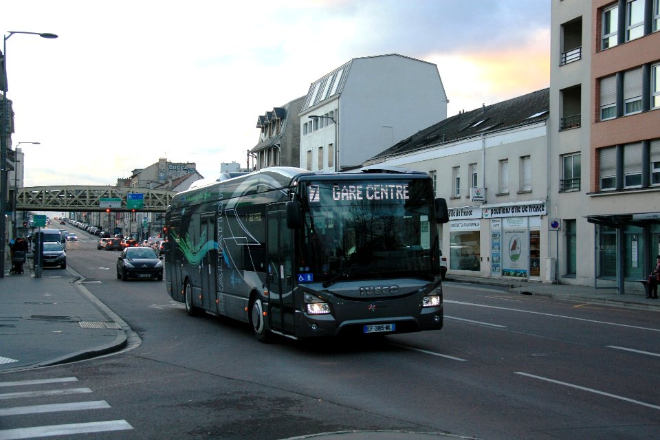 CITURA - Iveco Urbanway GNV Test - Ligne 7