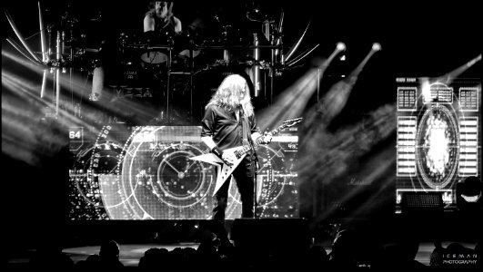 Megadeth - Dave Mustaine - Europe Tour 2020 photo