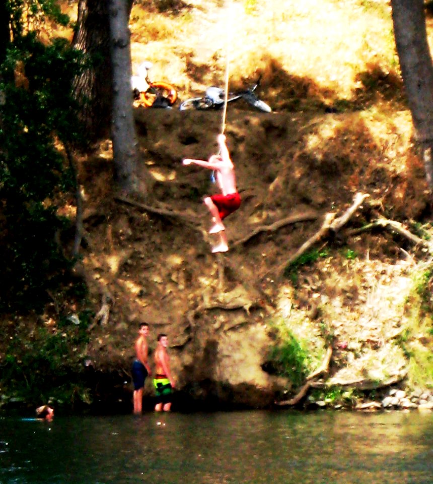 Rope Swing, American River Parkway