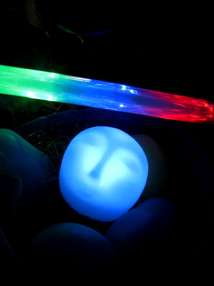 Glow man neon